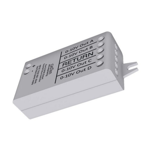 pourparis Bluetooth 4-Channel 0-10V LED Controller – Wireless Dimming